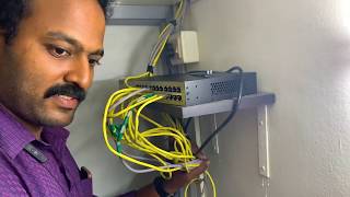 DLink 24 port Networking Switch Unboxing and installation [upl. by Sherman]