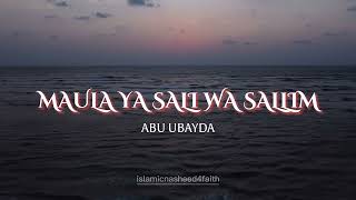 Maula Ya Salli Wa Sallim  Abu Ubayda Slowed  Reverb  Beautiful amp Relaxing Nasheed 4 Faith [upl. by Rednirah]