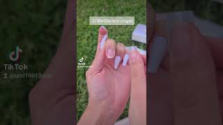 Comment mettre des faux ongles adhésifs [upl. by Elsi962]