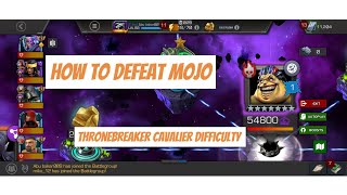 How to Defeat Mojo Thronebreaker Cavalier Difficulty please subscribe [upl. by Aititel337]