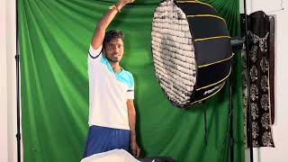 Digitek 85cm Softbox Unboxing and Review In Telugu  Digitek DCL 150 WBC Light [upl. by Nihsfa612]