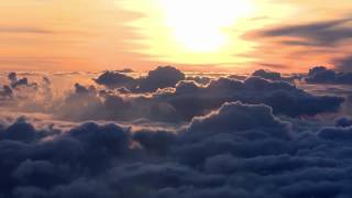 Sunrise Above The Clouds  Timelapse [upl. by Enitsrik]