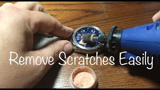 Remove Scratches Easily from Your Watch Crystal [upl. by Spain]