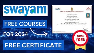 How to Register in Swayam Online Course  MOOC Free Online Certification Courses NPTEL [upl. by Yentruocal]