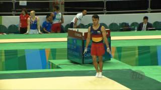 CALVO MORENO Jossimar Orlando COL  2016 Olympic Test Event Rio BRA  Qualifications Floor Exe [upl. by Itsyrk]