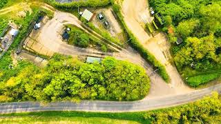 Bramford Former Landfill Site Aerial Footage [upl. by Herwig]