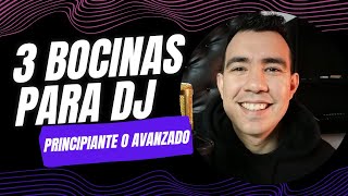 Cuales son las MEJORES bocinas Para DJ  Principiante o Avanzado [upl. by Nalro]