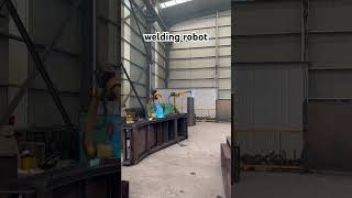 Mobile welding robot [upl. by Urba]