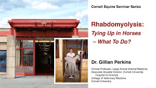 Rhabdomyolysis Tying Up in Horses – What To Do Cornell Equine Seminar Series September 2022 [upl. by Skvorak]