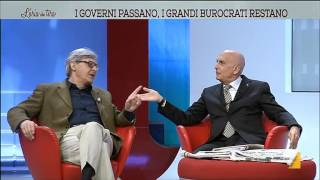 Sgarbi quotAlfano succedaneo della Cancellieri puzzona raccomandataquot [upl. by Neehcas]