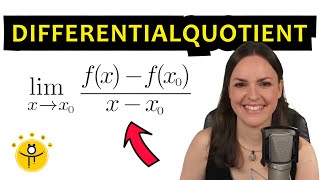 Differentialquotient berechnen – Limes Ableitung Beispiel [upl. by Dlonyar]