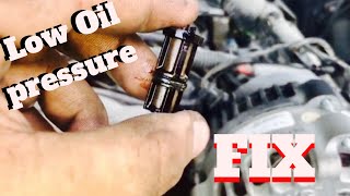 Fixing low oil pressure on Chevrolet Silverado [upl. by Ellehcirt]