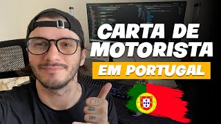 COMO FAZER CARTEIRA DE MOTORISTA EM PORTUGAL [upl. by Jala]