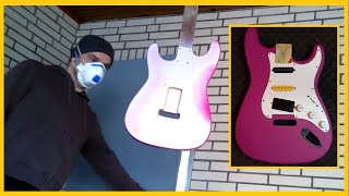 Create Stunning Guitar Finish with DIY Spraycan [upl. by Reilly552]