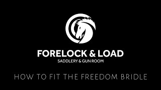 How to fit the Stubben Freedom Bridle  Forelock amp Load [upl. by Arahat]