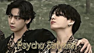 Psycho Saiyaan song ft TAEKOOK [upl. by Doowyah]