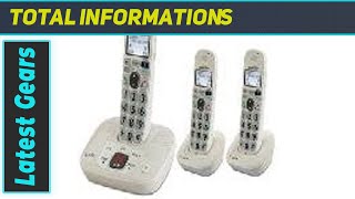 Clarity D712 Cordless Phone with Digital Answering System  Best Cordless Phone Pick [upl. by Claude]