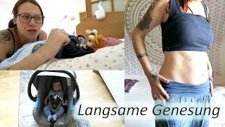 WOCHENBETT VLOG 1  Genesungs Komplikationen  After Babybauch 2SS  Name [upl. by Macgregor567]