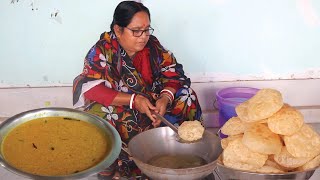 Cholar dal with luchi recipe [upl. by Haldes]