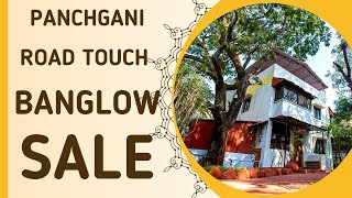 Main Road Touch Bangalow Sale Panchgani 5 Guntha 3 BHK NA Plot Call  7738348919 [upl. by Berthe]