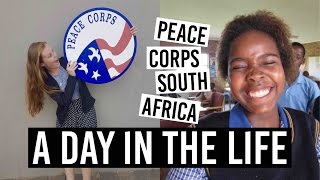 A DAY IN THE LIFE  Peace Corps South Africa [upl. by Neeroc]