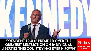 RFK Jr Takes Aim At Trump At The Libertarian Party Convention In Washington DC [upl. by Aneliram]