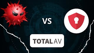 TotalAV PRO VS Vírus  Teste de antivírus Teste do TotalAV PRO [upl. by Alidus]