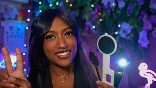 ASMR  Detailed Eye Exam Light Triggers Glasses Fitting Medical Roleplay for Sleep [upl. by Poucher426]