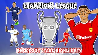 🏆UCL KNOCKOUT STAGE HIGHLIGHTS🏆 20212022 UEFA Champions League Best Games and Top Goals [upl. by Archangel668]