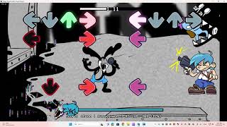 Nathaniel Playing Pibby Oswald Corrupted Oswald FNF MOD [upl. by Marne]