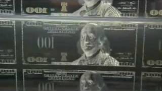 100 Dollar Bill Production Process Bureau of Engraving and Printing Presses use StrongArm [upl. by Bernadene]