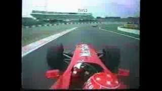 Schumacher vs Hakkinen 2000 Suzuka onboard [upl. by Nosaes]