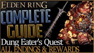 Elden Ring Full Dung Eater Questline Complete Guide  All Choices Endings and Rewards Explained [upl. by Hesky284]