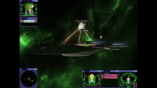 DJ Eclipse Class vs Aftermath Galaxy Dreadnought  Remastered v12  Star Trek Bridge Commander [upl. by Nylla846]