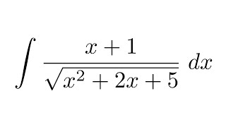 Integral of x1sqrtx22x5 substitution [upl. by Calore673]