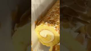 Almond cream Swiss roll recipe by healthy bites official [upl. by Isewk]