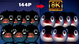 7 Pingu Noot noot in one Videos 144p to 8K [upl. by Carvey964]