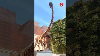 ▶ EL MEF DE TRELEW exhibe en Madrid una replica del Patagotitan mayorum🦕 [upl. by Dall]