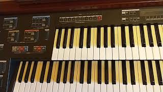 Electronic organ YAMAHA ELECTONE MC400 Timbres Электроорган Ямаха Электон МЦ400 Тембры Barwy [upl. by Orvil468]