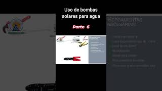 6 Uso de bombas solares para agua [upl. by Ardel]