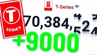 How TSeries Got 9000 Subscribers In 1 Second ANSWERED [upl. by Susejedairam647]