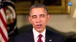 Videobotschaft von US Präsident Obama zur US Arbeitslosenversicherung  Unemployment Insurance [upl. by Atteuqihc]