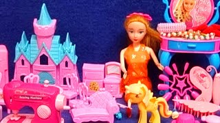 Satisfying with Unboxing Biggest Pink Princess Playset Collection  Disney Toys Unboxing ASMR Toys [upl. by Harwilll]