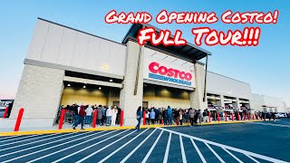 GRAND OPENING BRAND NEW COSTCO TOUR IN NATOMAS NORTH SACRAMENTO CALIFORNIA [upl. by Dannel]