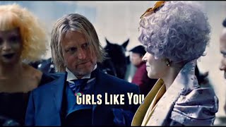 Hayffie  Haymitch amp Effie  Girls Like You  Hunger Games  Mockingjay  Fan Edit  Haffie [upl. by Koa209]