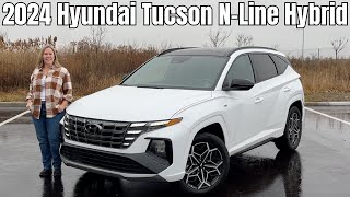 2024 Hyundai Tucson NLine Hybrid  The best hybrid SUV [upl. by Ahser38]