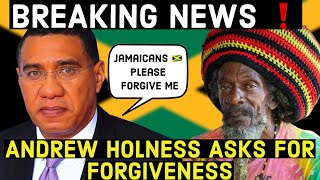 OMG Jamaica 🇯🇲 please forgive me  PM Andrew Holness sorrowfully plead [upl. by Hermosa531]