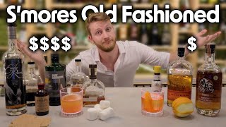 30  Cheap Vs Expensive Smores Old Fashioned [upl. by Ennayram]