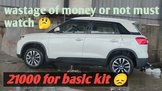 VITARA BREZZA😍 LXI basic kit 21 thousand after wastegate of money or not must watch MARUTISUZUKI [upl. by Skiest]