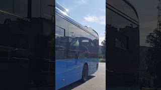 2 autobuze Byd K9UB CT15EKD și CT15EJX pe liniile încadrare traseu și 43M în zona garii [upl. by Ehgit]